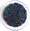 Craftworkz size 10/0 approx. 2mm glass seed beads. Available in over 30 colours.