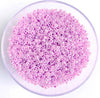 Craftworkz size 10/0 approx. 2mm glass seed beads in pearl mauve. Available in over 30 colours.
