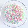 Craftworkz size 10/0 approx. 2mm glass seed beads in pearl multi. Available in over 30 colours.