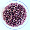 Craftworkz size 10/0 approx. 2mm glass seed beads in transparent plum. Available in over 30 colours.