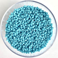 Craftworkz size 10/0 approx. 2mm glass seed beads. Available in over 30 colours.