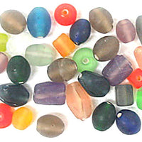 Glass Beads Frosted Medium Mix