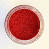 Ultra fine glitter jar in red by Craftworkz