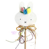 Decorated sample of MDF bunny shape
