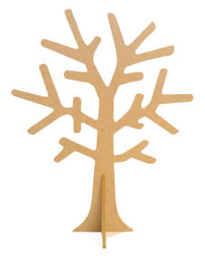 MDF Mini Jewellery Tree