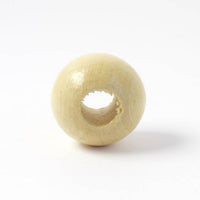 Wooden Beads Round 14mm x 100pc