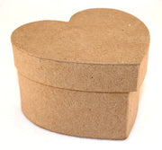 Paper Mache Boxes Heart Shape
