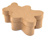 Paper Mache Boxes Teddy Bear Shape