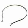 Metal Hair band 5mm silver