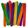 Jumbo craft sticks multi coloured.