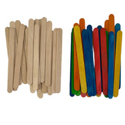 Natural craft paddle pop sticks Craftworkz