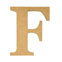 MDF Letters 60mm x 6mm Thick