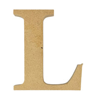 MDF Letters 60mm x 6mm Thick
