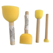 Stencil sponge brush 4 sizes
