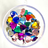 Rhinestones Heart 18mm