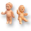 Little vintage inspired, kewpie/ cupie dolls - sometimes referred to as “thumbelina” dolls.
Available in a sitting or standing version.
Sizes - Sitting - approx. 35mm, Standing - approx. 38mm.
